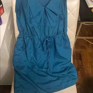 Small casual teal dress